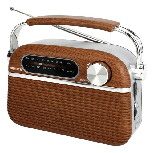 Radio Retro Portatil Bluetoothfmusbsdinalambrico Ap02060