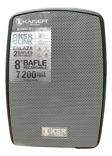 Bocina Portatil Kaiser Msa-9908bt Bluetooth 8 Pulgadas