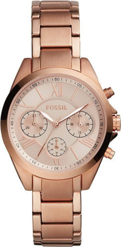  Reloj Fossil Bq3036 Oro Rosa Mujer
