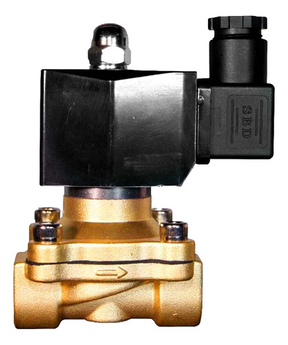 Electroválvula 1/2 PuLG Solenoide 110v Gas Agua Aire 