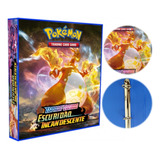 Álbum Fichário Porta Cartas Pokémon - Charizard Vmax Ee3