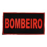 Emborrachado Costas Bombeiro Preto/vermelho