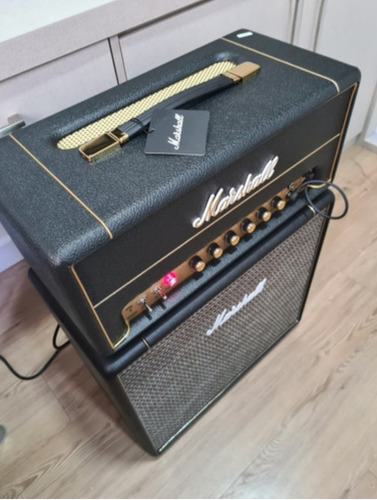 Amplificador Marshall Sv20h Com Gabinete Greemback 