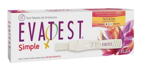 Evatest Simple Test Rapido De Embarazo  In Vitro 2 Minutos