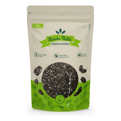 1kg Semente De Chia Pura Natural Mundo Nutri | MercadoLivre