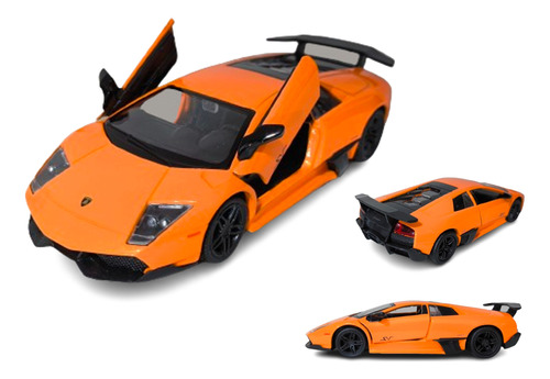 Miniatura Carrinho De Ferro Coleção Lamborghini Murciélago