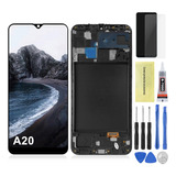 Pantalla Incell Para Samsung A20 Sm-a205f A205u Con Marco