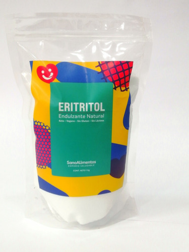 Eritritol 1 Kg - Endulzante Alimentos