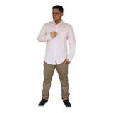 Camisa Hering Masculina Tecido Social Rosa K4an1bsi Original