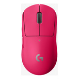 Mouse Inalámbrico Logitech G Pro X Superlight Gaming Magenta