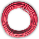 Cabo Rede Patch Cord 10m Cat6 100% Cobre Vermelho Crimpado