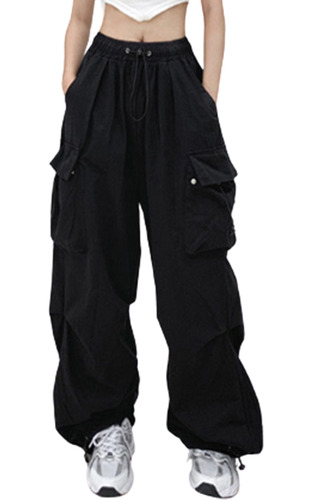 Pantalones Cargo, Ropa De Calle, Pantalones Casuales Con Bol