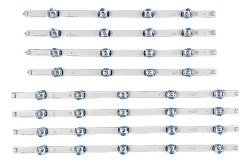 8 Tiras De Led Para LG 47lb6100 47lb5800 47lb6500 7lb5830