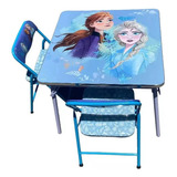 Mesa Plegable + 2 Silla Diseños Disney Niño/niña