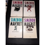 Lote De 4 Novelas Maigret-simenon. Ed Planeta