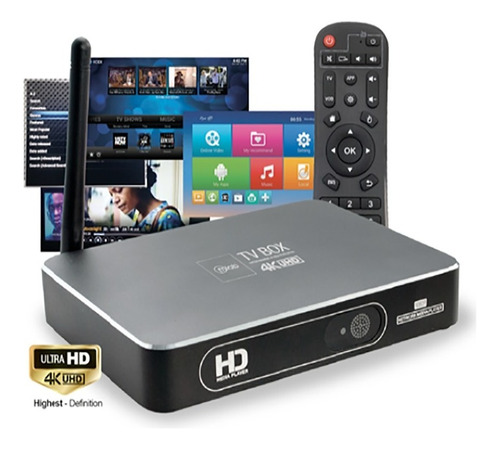 Tv Box Y Streaming Microlab Android Uhd 4k Envío Gratis