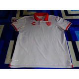 Necaxa Camiseta Polo De Uso De Jugador Liga Mx Blanca Futbol