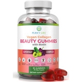 Purify Life Beuty Gummies Colageno Vegano 90 Gomitas Sabor Frutas