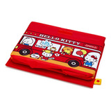 Caja De Almacenamiento Hello Kitty Con Tapa Roja.