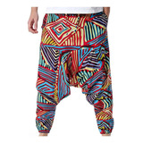 Pantalones Hippie De Hombre Pantalones Harem De Pierna