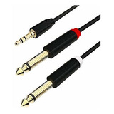 Cables Para Instrumentos Zyc, Cable De Audio Tipo Y