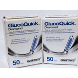 100 Tirillas Glucoquik Díamon/voice/gd50+ Envío Gratis