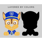Kit Vectores Paw Patrol Svg, Png Eps Dxf