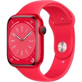 Apple Watch Series 8 Gps - Caja (product)red De Aluminio 45 Mm - Correa Deportiva (product)red - Patrón