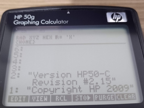 Calculadora Hp 50g