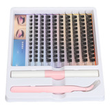 Kit De Extensión De Pestañas Diy Lash, 120 Unidades, Racimos