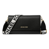 Bolsa Michael Kors Original Jetset Large Leather Xbody Negro