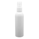 50 Frascos Plástico Pet 100 Ml Branco Com Válvula Spray.