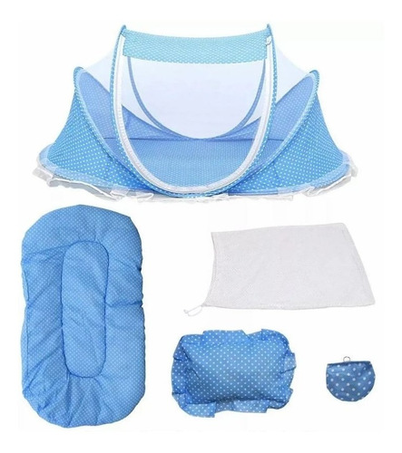 Cuna Portátil Mosquitero Plegable Para Bebés 