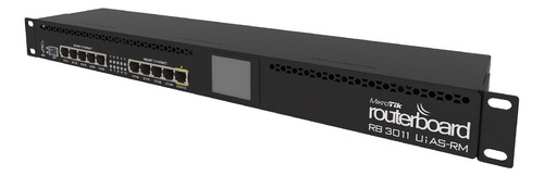 Router Mikrotik Rb3011uias-rm 10 Puertos Giga Sfp Usb Poe