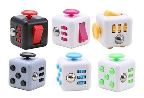 Fidget Cube Antiestres Con 6 Funciones, Juguete Estress