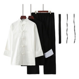 Conjunto De Traje Tang Para Hombre Yip Man Bruce Lee Kung-fu