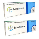 2 Maxforce Bayer Jeringa En Gel Mata Cucarachas De 30 Gr C/u