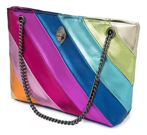 Bolsa Feminina, Bolsa De Ombro, Sacola Eagle Head Rainbow