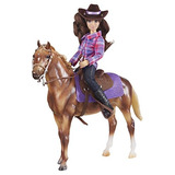 Set De Muñecas Y Caballos Breyer Western Horse And Rider