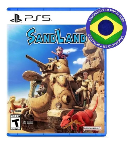 Sand Land Ps5 Midia Fisica Novo Lacrado Legendado Português
