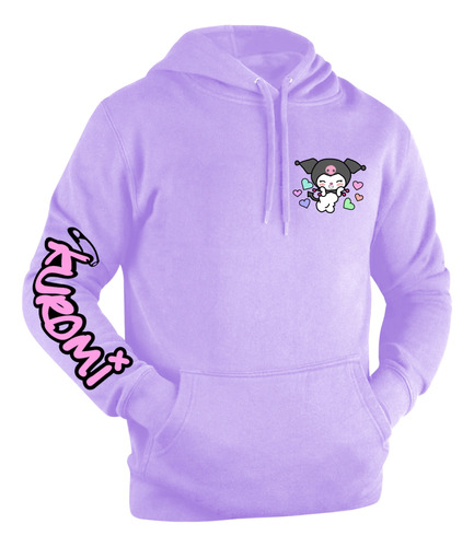 Buzo Canguro Kuromi My Melody Hombre Mujer Unisex