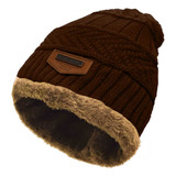 Gorro Invierno Lana Tejido Beanie Con Corderito Unisex