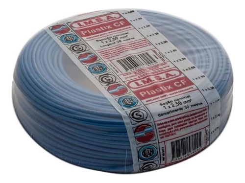 Cable Unipolar 1 X 2,5mm Imsa Plastix Cf Rollo X 100 Metros