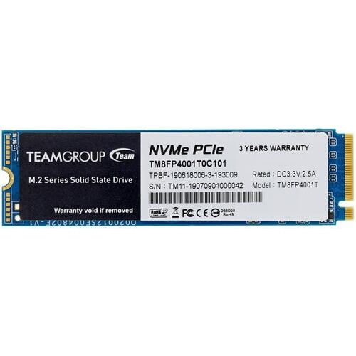 Memoria Ssd Interno Team Group Mp34, 1tb, Pci Express 3. /v