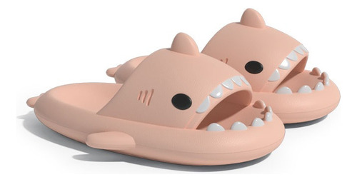 Cute Shark Ladies Men's Super Cómodas Sandalias Antideslizan