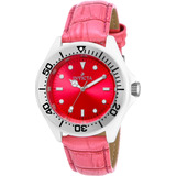 Reloj  Para Mujer 11298 En Cerámica Con Dial Color Rosa Y