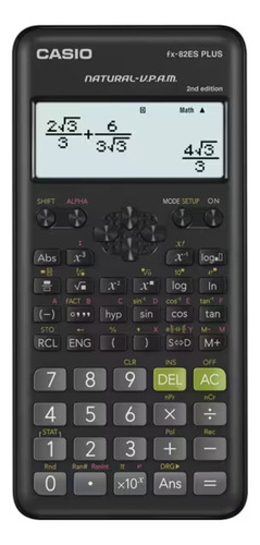 Calculadora Casio Científica 252 Funções Fx-82es Plus Com Nf