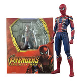 Figuras De Acción Shf Iron Spiderman De Juguete De 15 Cm De