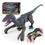 Sm180 Control Remoto Dinosauria Velociraptor Juguete Big Wal