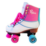 Patines Artisticos Pink Skating Talle 30 Al 39